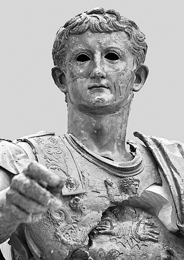 Bronze statue of Germanicus (maybe idk, all the Julio-Claudians look the same to me). From the Ameria Civic Archaeological Museum, Amelia.